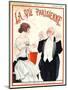 1920s France La Vie Parisienne Magazine Cover-null-Mounted Giclee Print