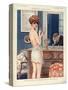 1920s France La Vie Parisienne Magazine Plate - Arguments Troublants-null-Stretched Canvas