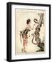 1920s France La Vie Parisienne Magazine Plate - La Revanche D'Eve-null-Framed Giclee Print