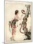 1920s France La Vie Parisienne Magazine Plate - La Revanche D'Eve-null-Mounted Giclee Print