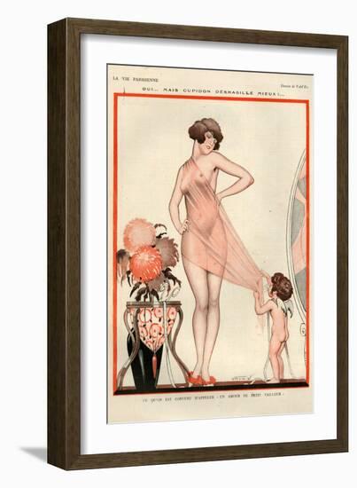 1920s France La Vie Parisienne Magazine Plate-null-Framed Giclee Print