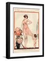 1920s France La Vie Parisienne Magazine Plate-null-Framed Giclee Print