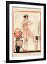 1920s France La Vie Parisienne Magazine Plate-null-Framed Giclee Print