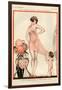 1920s France La Vie Parisienne Magazine Plate-null-Framed Giclee Print