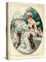 1920s France La Vie Parisienne Magazine Plate-null-Stretched Canvas