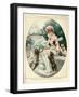 1920s France La Vie Parisienne Magazine Plate-null-Framed Giclee Print