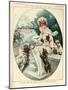 1920s France La Vie Parisienne Magazine Plate-null-Mounted Giclee Print