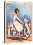 1920s France La Vie Parisienne Magazine Plate-null-Stretched Canvas