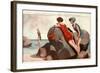 1920s France La Vie Parisienne Magazine Plate-null-Framed Giclee Print