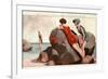 1920s France La Vie Parisienne Magazine Plate-null-Framed Giclee Print