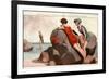 1920s France La Vie Parisienne Magazine Plate-null-Framed Giclee Print