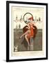 1920s France La Vie Parisienne Magazine Plate-null-Framed Giclee Print