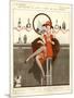 1920s France La Vie Parisienne Magazine Plate-null-Mounted Giclee Print