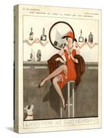 1920s France La Vie Parisienne Magazine Plate-null-Stretched Canvas