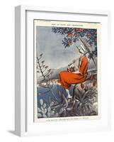 1920s France La Vie Parisienne Magazine Plate-null-Framed Giclee Print