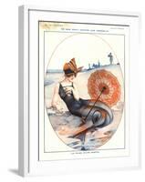 1920s France La Vie Parisienne Magazine Plate-null-Framed Giclee Print