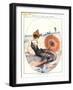 1920s France La Vie Parisienne Magazine Plate-null-Framed Premium Giclee Print