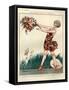 1920s France La Vie Parisienne Magazine Plate-null-Framed Stretched Canvas