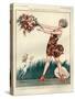 1920s France La Vie Parisienne Magazine Plate-null-Stretched Canvas