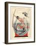 1920s France La Vie Parisienne Magazine Plate-null-Framed Premium Giclee Print