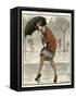 1920s France La Vie Parisienne Magazine Plate-null-Framed Stretched Canvas