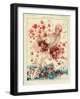 1920s France La Vie Parisienne Magazine Plate-null-Framed Giclee Print