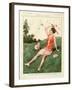 1920s France La Vie Parisienne Magazine Plate-null-Framed Giclee Print