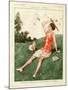 1920s France La Vie Parisienne Magazine Plate-null-Mounted Giclee Print