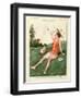 1920s France La Vie Parisienne Magazine Plate-null-Framed Giclee Print