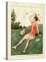 1920s France La Vie Parisienne Magazine Plate-null-Stretched Canvas