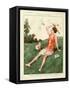 1920s France La Vie Parisienne Magazine Plate-null-Framed Stretched Canvas