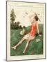 1920s France La Vie Parisienne Magazine Plate-null-Mounted Giclee Print