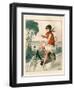 1920s France La Vie Parisienne Magazine Plate-null-Framed Giclee Print