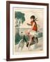 1920s France La Vie Parisienne Magazine Plate-null-Framed Giclee Print