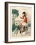 1920s France La Vie Parisienne Magazine Plate-null-Framed Giclee Print