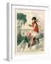 1920s France La Vie Parisienne Magazine Plate-null-Framed Giclee Print