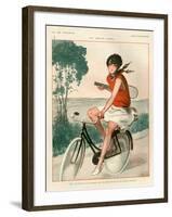 1920s France La Vie Parisienne Magazine Plate-null-Framed Giclee Print