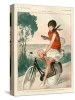 1920s France La Vie Parisienne Magazine Plate-null-Stretched Canvas