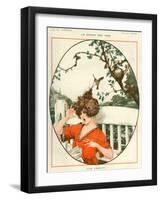 1920s France La Vie Parisienne Magazine Plate-null-Framed Giclee Print