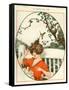 1920s France La Vie Parisienne Magazine Plate-null-Framed Stretched Canvas