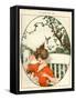 1920s France La Vie Parisienne Magazine Plate-null-Framed Stretched Canvas