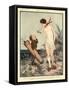 1920s France La Vie Parisienne Magazine Plate-null-Framed Stretched Canvas