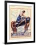 1920s France La Vie Parisienne Magazine Plate-null-Framed Giclee Print