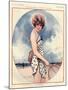 1920s France La Vie Parisienne Magazine Plate-null-Mounted Giclee Print