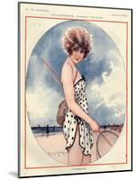 1920s France La Vie Parisienne Magazine Plate-null-Mounted Giclee Print