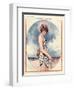 1920s France La Vie Parisienne Magazine Plate-null-Framed Giclee Print