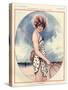 1920s France La Vie Parisienne Magazine Plate-null-Stretched Canvas