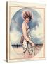 1920s France La Vie Parisienne Magazine Plate-null-Stretched Canvas