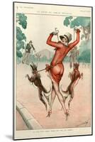 1920s France La Vie Parisienne Magazine Plate-null-Mounted Giclee Print