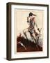 1920s France La Vie Parisienne Magazine Plate-null-Framed Giclee Print